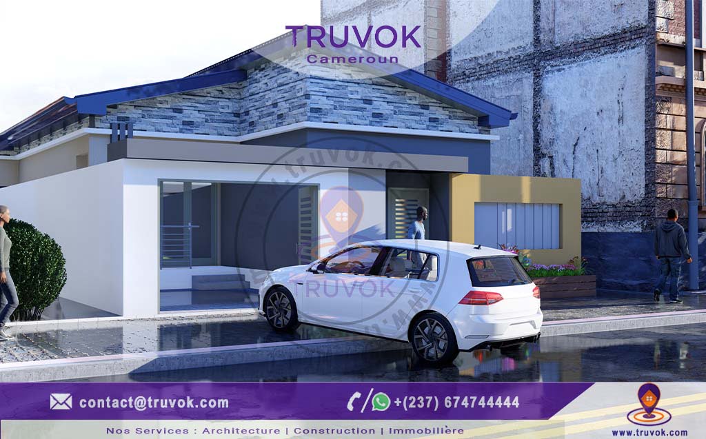 Bungalow de 3 chambres, Bakoko Douala