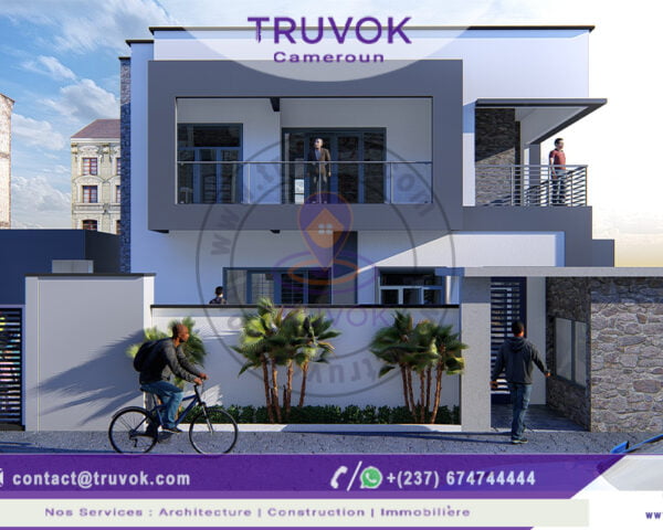 Duplex de 4 chambres à Mbankomo, Yaoundé